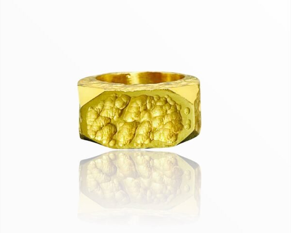 Golden Edge Ring